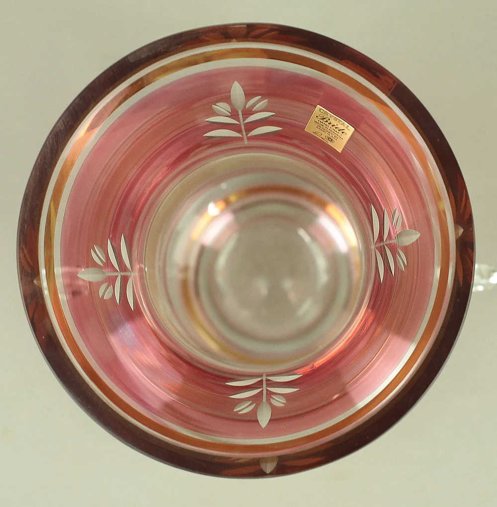 KAMEI GLASS - made in Romania, Glass Flower Vase VA381 - Image 15