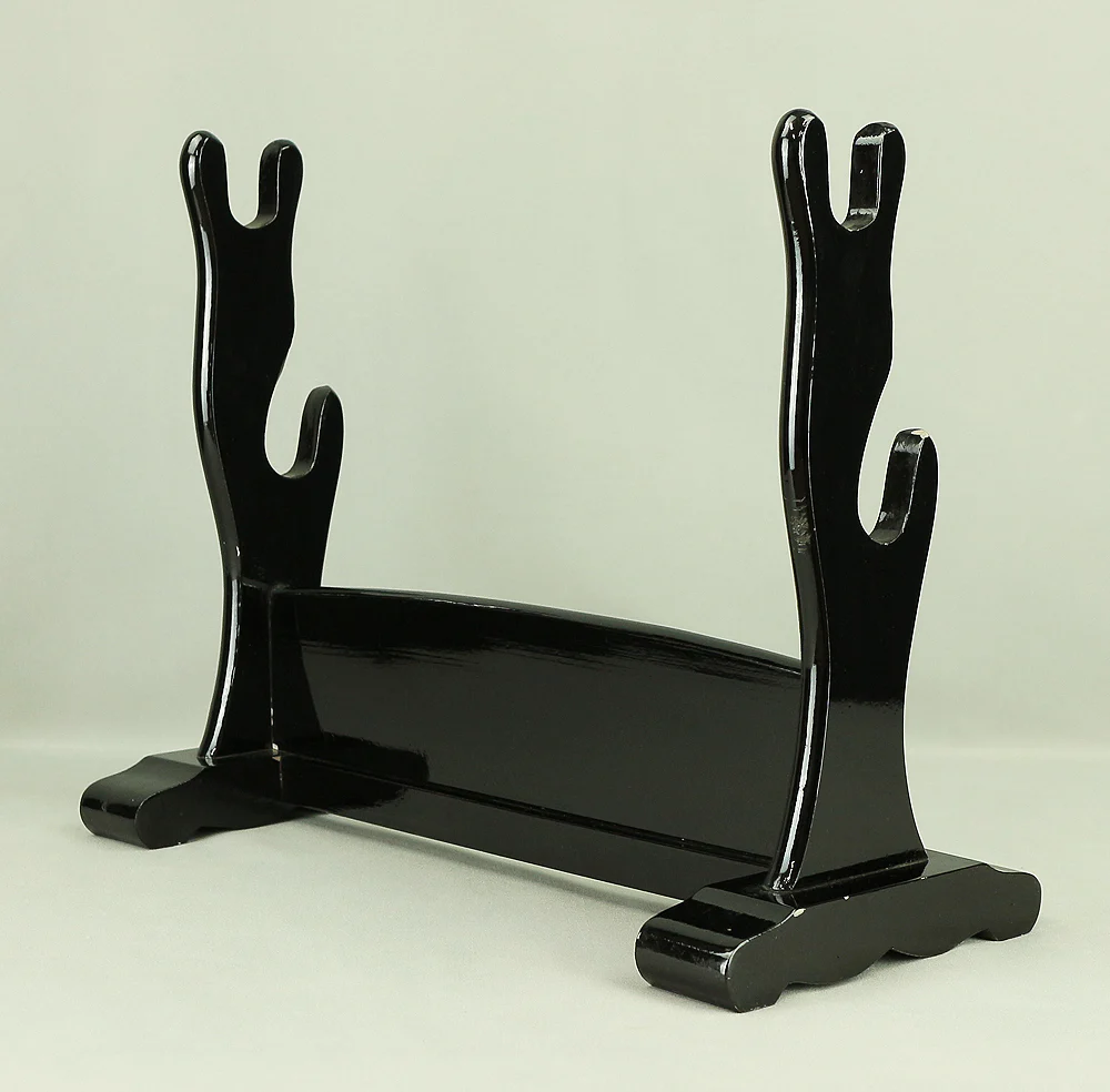 Katanakake Wooden Rack Stand Raden Mother of Pearl for Katana Nihonto Japanese Sword VA409 - Image 5