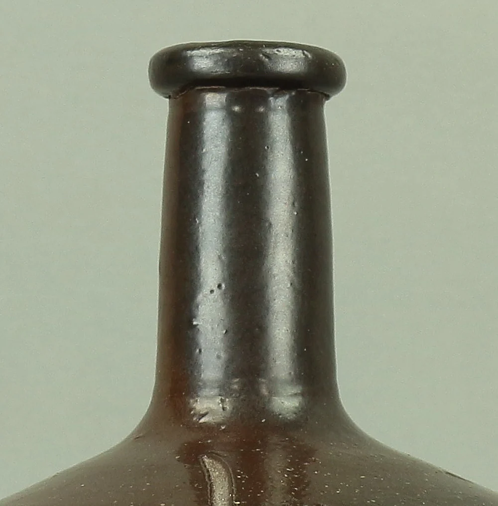 Komatsushima 小松島 Japanese vintage Sake bottle Sake bin Tokkuri V986 - Image 3
