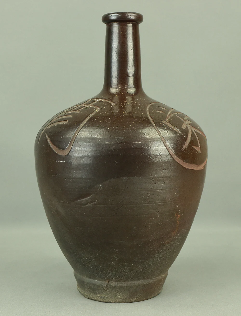 Komatsushima 小松島 Japanese vintage Sake bottle Sake bin Tokkuri V986 - Image 6