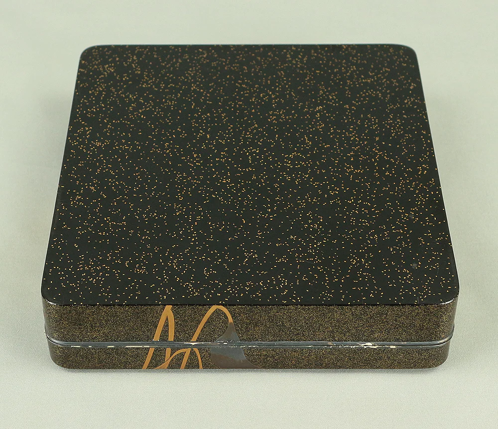 Makie Gold Silver Lacquer Japanese Suzuribako (Inkstone Box) design of Gold Silver Lacquered Makie Hydrangea and Butterfly VA236 - Image 57