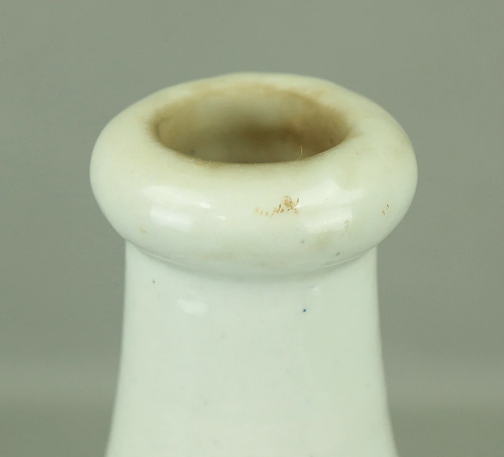Nishida Sakaba 西田酒場 1926 (Taisho 15) 大正十五年 Japanese vintage Sake bottle Sake bin Tokkuri V982 - Image 9