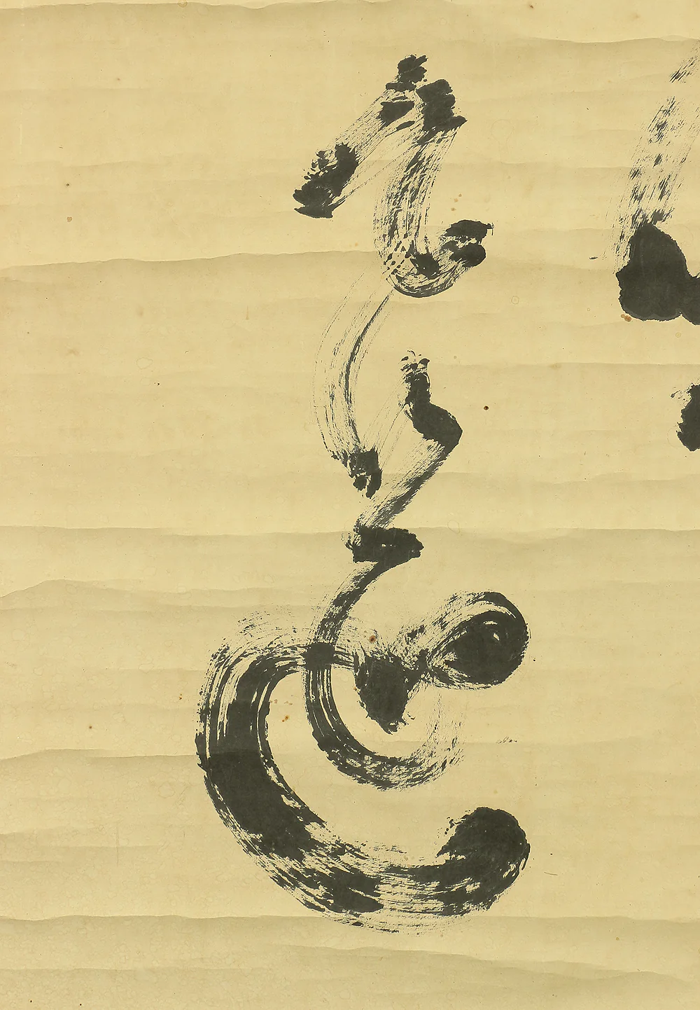 Order Item: 山岡鉄舟 Yamaoka Tesshu (1836-1888) Japanese antique art kakejiku kakemono wall hanging scroll / 山水開精舎 琴書常自楽 A546 - Image 9