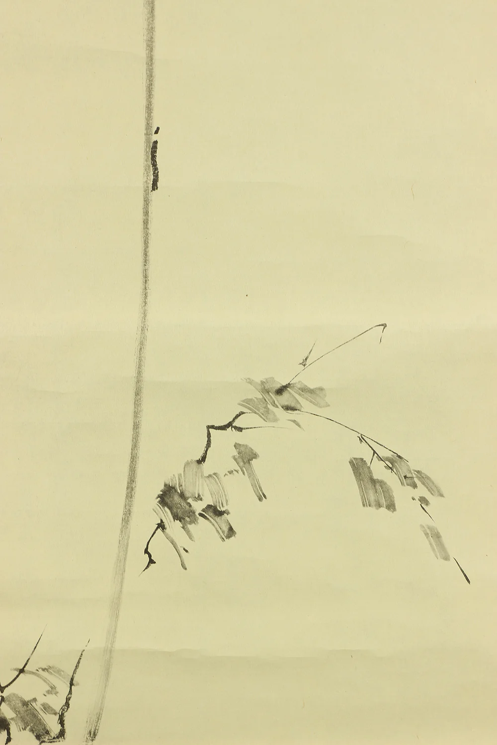 Order item: Reproduction Print 宮本武蔵 Miyamoto Musashi Japanese art kakejiku kakemono wall hanging scroll / Shrike on Bare Tree with Box RC181 - Image 6