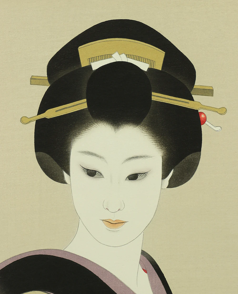 Ordered items: 志村立美 Shimura Tatsumi (1907-1980) 4pcs NW437-4 - Image 5