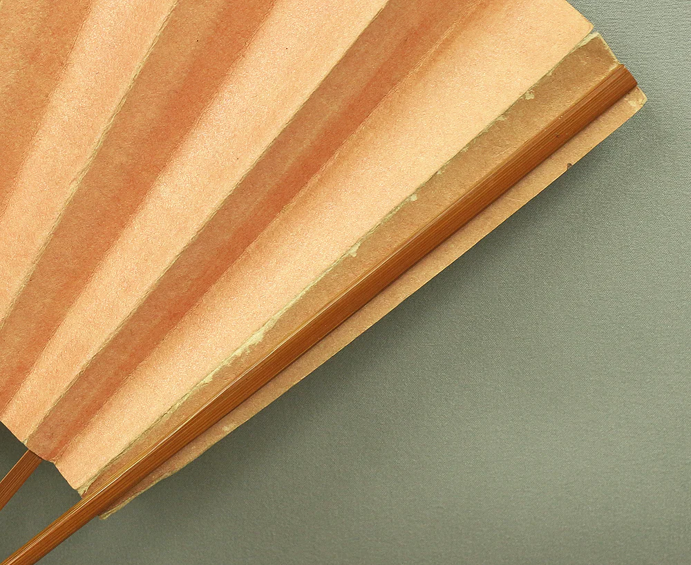 大田垣蓮月 OTAGAKI RENGETSU 扇子 Sensu Japanese folding fan WAKA Japanese poem, 1791~1875, nun,the greatest poet of the 19th century,potter - Image 9