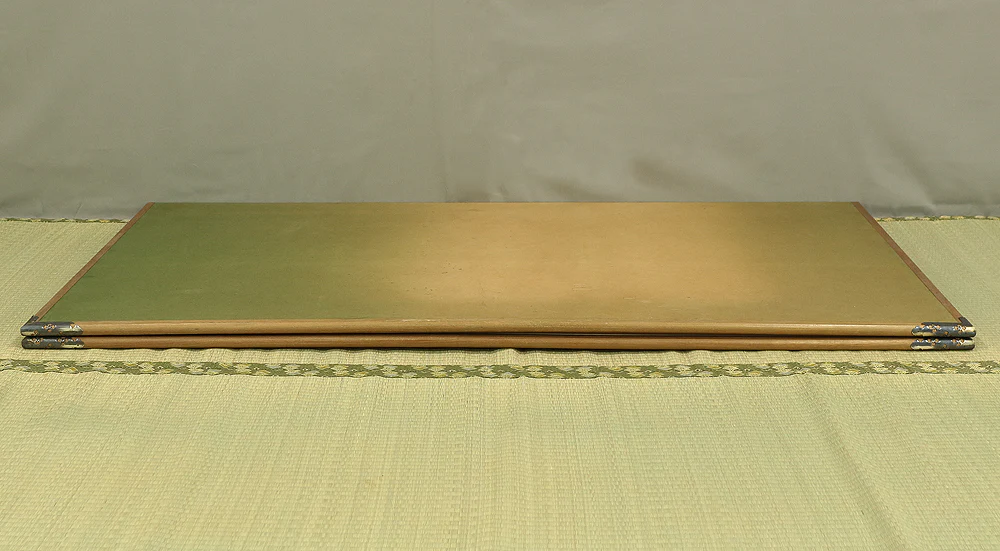 Plain White Paper Byobu Folding Screen Two Panels Room Dividers VA469 - Image 19