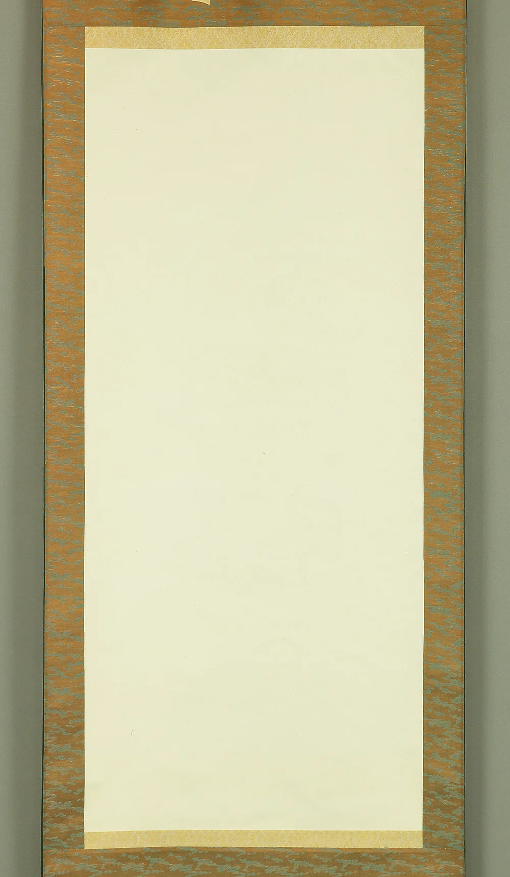 Please draw your beautiful work / Japanese Plain empty kakejiku kakemono wall hanging scroll A449 - Image 2