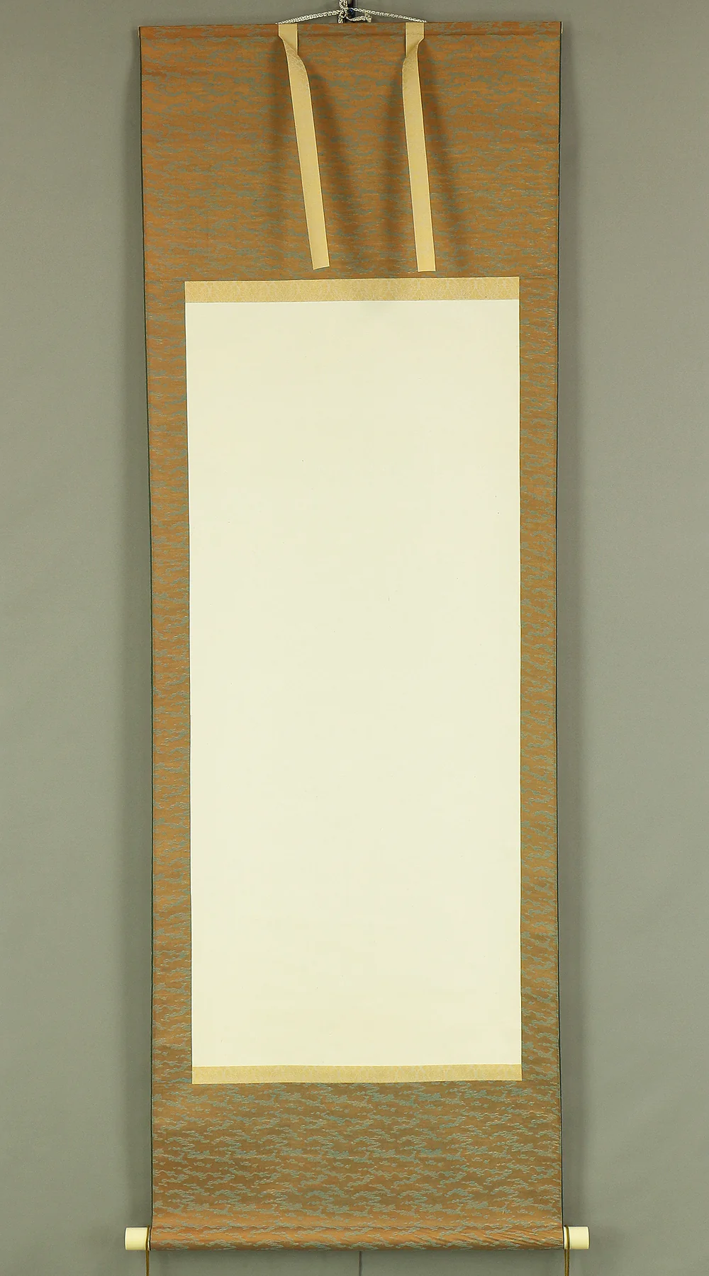Please draw your beautiful work / Japanese Plain empty kakejiku kakemono wall hanging scroll RC248