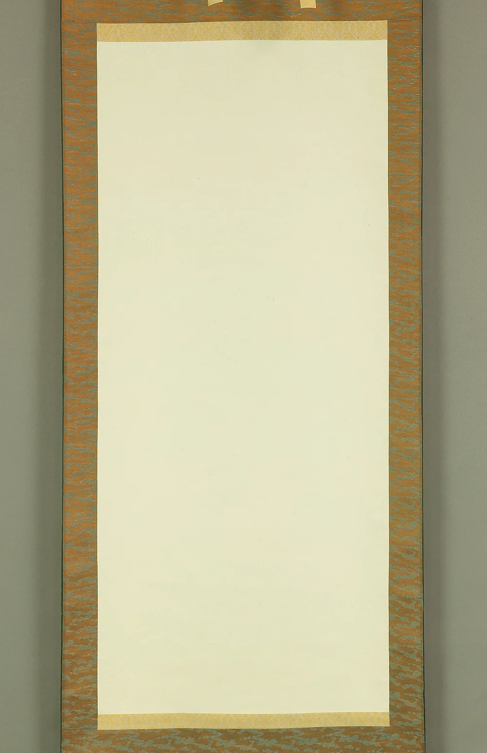 Please draw your beautiful work / Japanese Plain empty kakejiku kakemono wall hanging scroll RC248 - Image 2