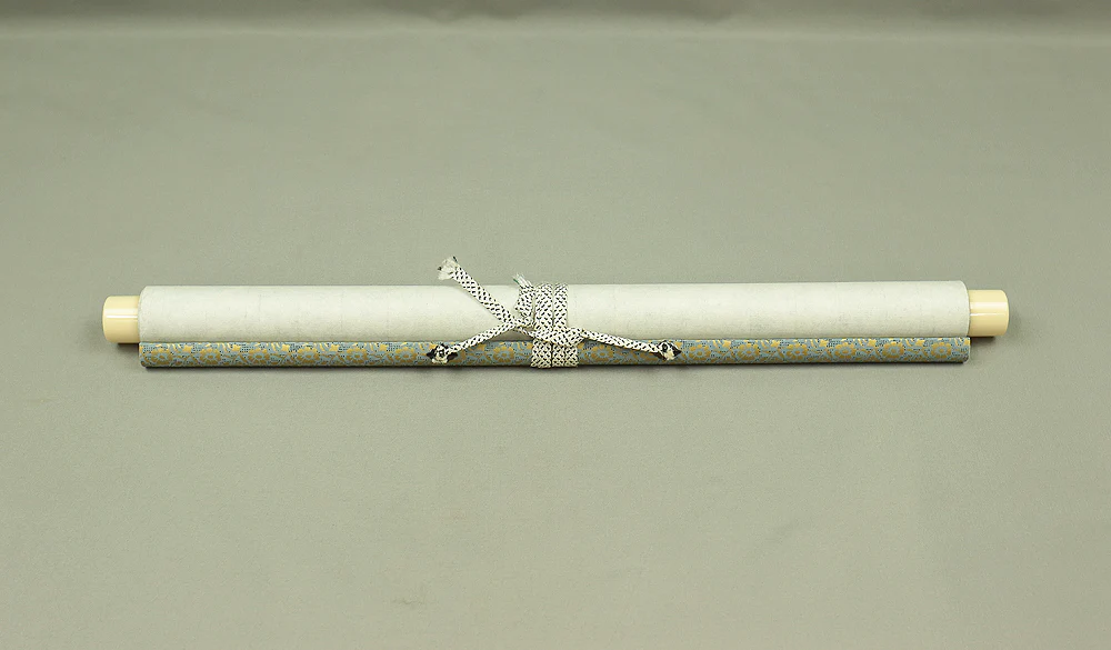 Please draw your beautiful work / Japanese Plain empty kakejiku kakemono wall hanging scroll RC478 - Image 8