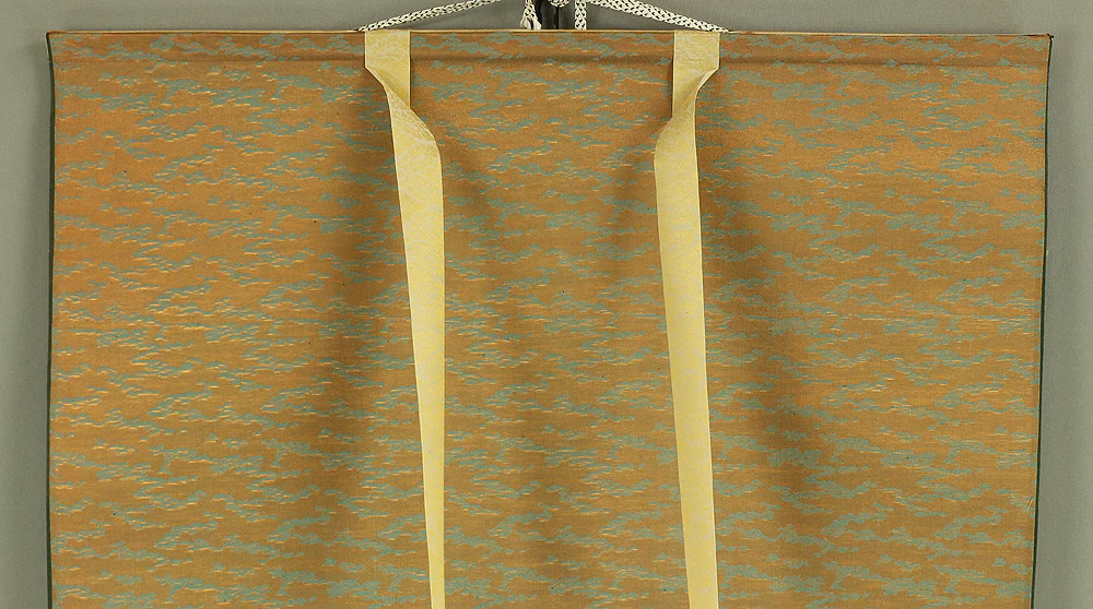 Please draw your beautiful work / Japanese Plain empty "Paper" kakejiku kakemono wall hanging scroll A300 - Image 3