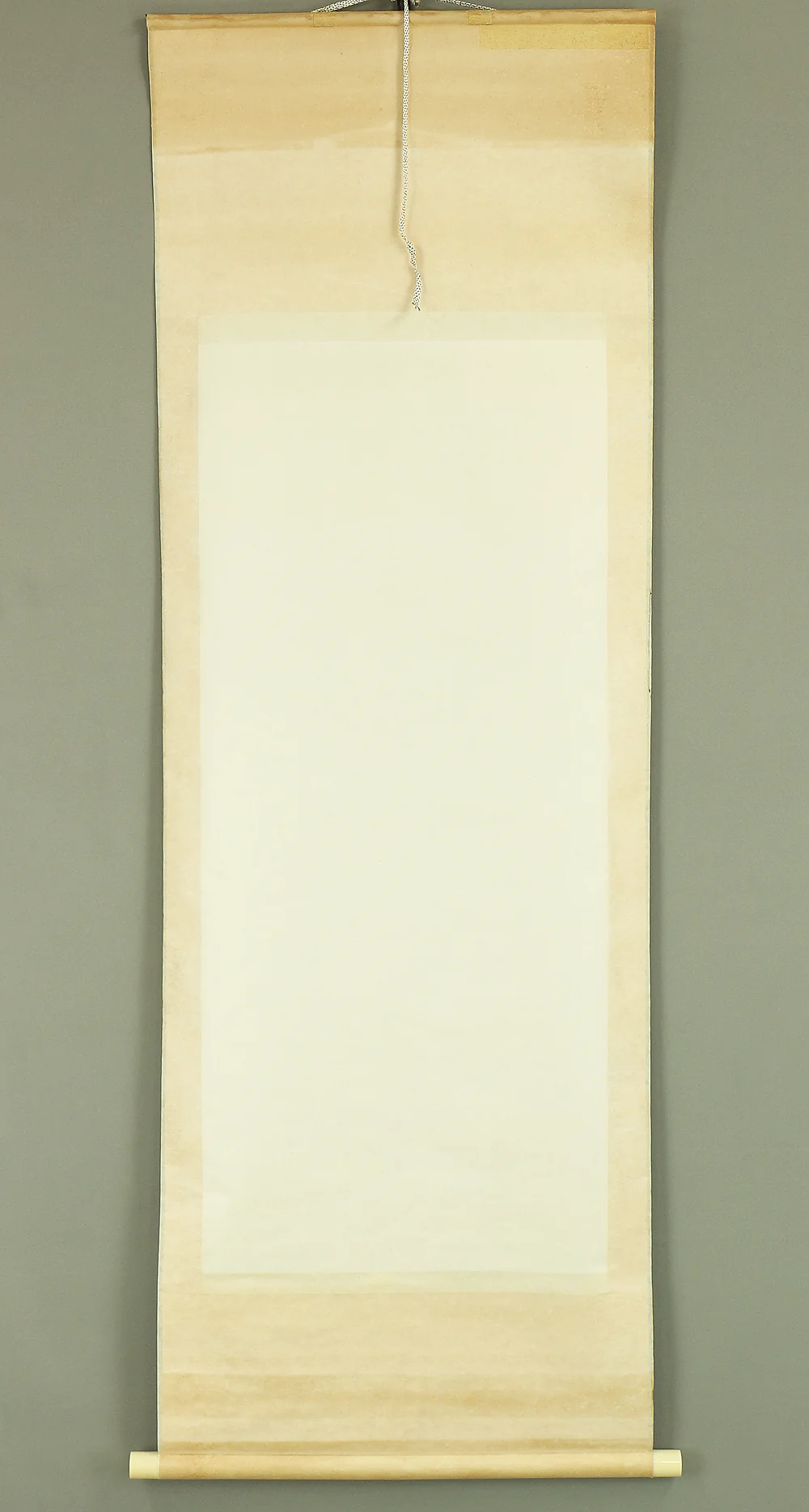 Please draw your beautiful work / Japanese Plain empty "Paper" kakejiku kakemono wall hanging scroll A300 - Image 8