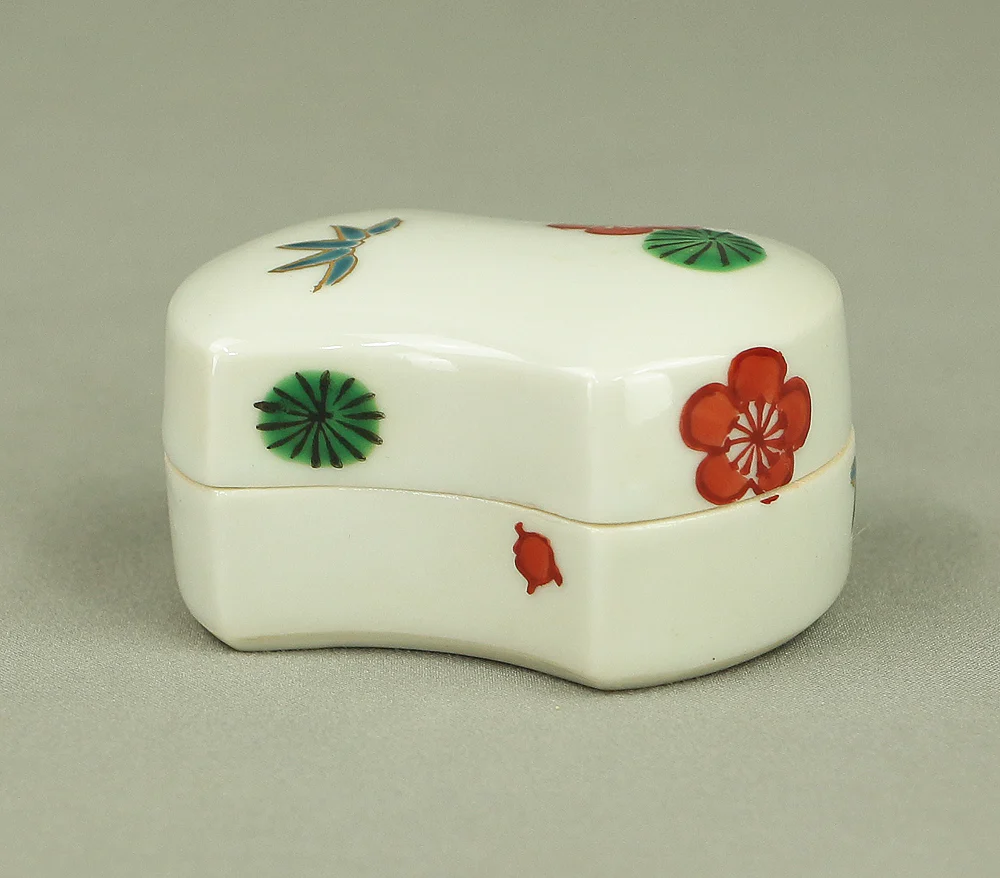 Portable Tea Ceremony Chest Box 'Tanzaku Bako' Tea Utensils 10pcs VA318 - Image 61