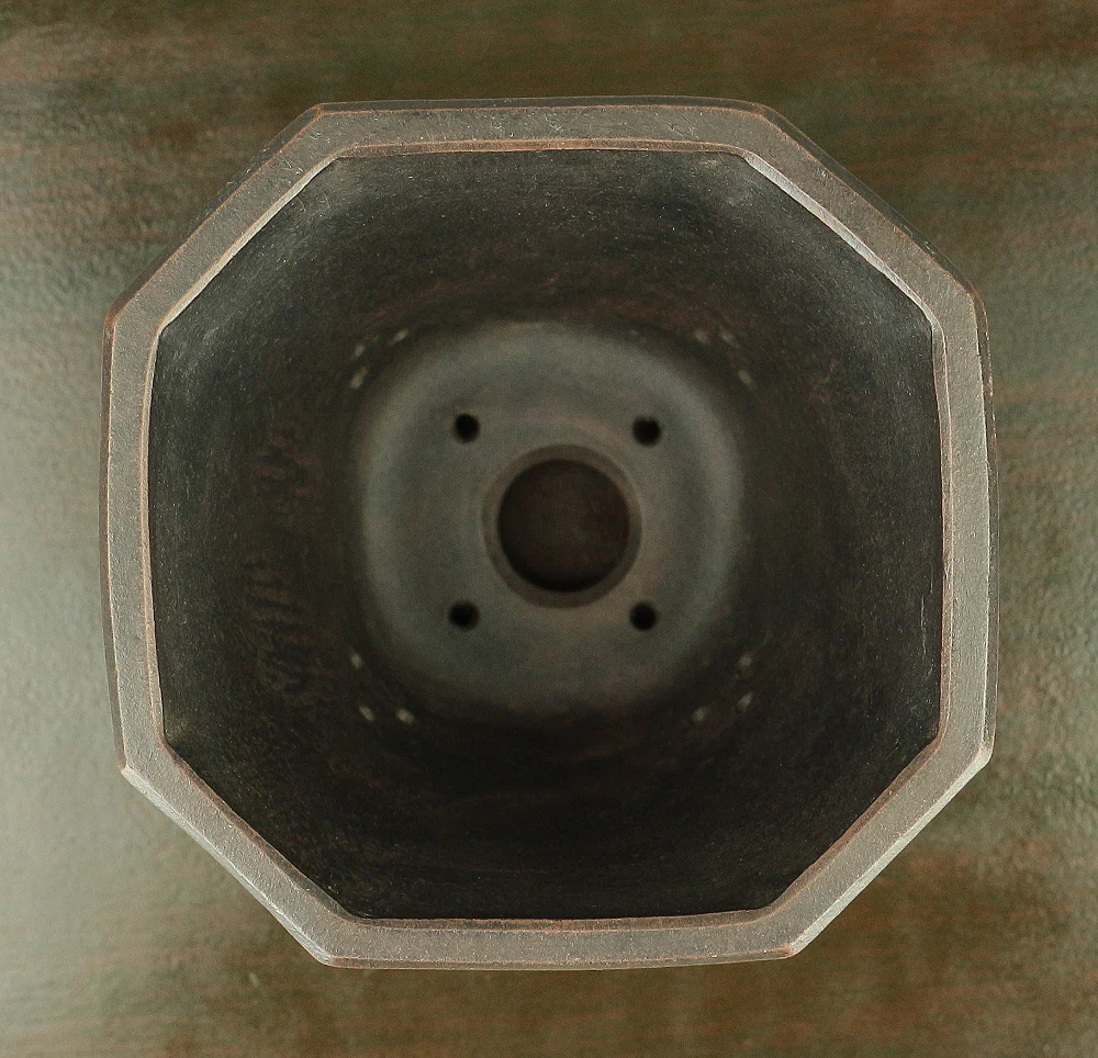 Purple Clay Sansui Landscape Design Rectangle Chinese Bonsai pot VA563 - Image 17
