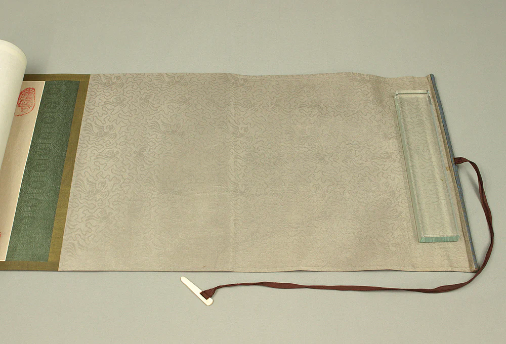Qingming Shanghe 清明上河図 Chinese Scroll Rolled Book / Chinese Genre Paintings Northern Song Dynasty with Box VA734 - Image 4