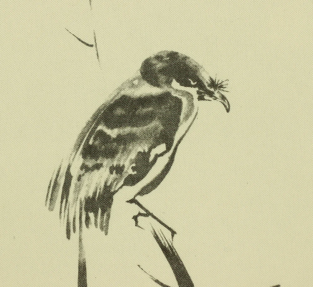 Reproduction Print 宮本武蔵 Miyamoto Musashi Japanese art kakejiku kakemono wall hanging scroll / Shrike on Bare Tree with Box RA631 - Image 7