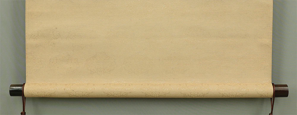 Reproduction Print 宮本武蔵 Miyamoto Musashi Japanese art kakejiku kakemono wall hanging scroll / Shrike on the bare tree with Original Box A301 - Image 9