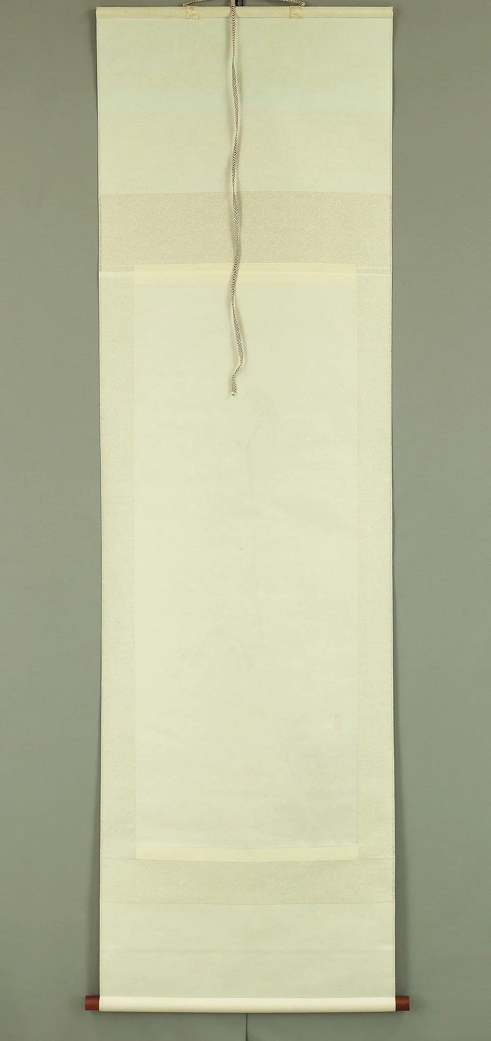 Reproduction Print 宮本武蔵 Miyamoto Musashi Japanese art kakejiku kakemono wall hanging scroll / Shrike on the bare tree with Original Box A421 - Image 9
