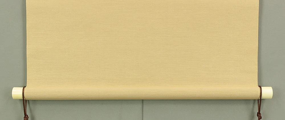 Reproduction Print - Yokoyama Taikan 横山大観 Japanese art kakejiku kakemono wall hanging scroll / "竹雨 Bamboo Rain" with Original Box (Tomobako) RB813 - Image 11