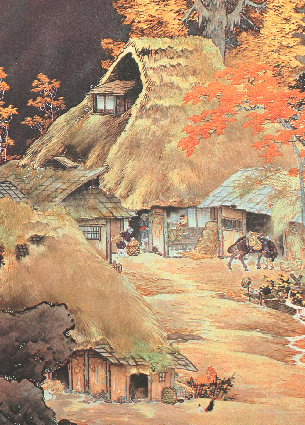 Reproduction Prints 3pcs Important cultural properties Miyamoto Musashi, Yokoyama Taikan, and Yamamoto Shunkyo Japanese art kakejiku kakemono wall hanging scroll with Box A440 - Image 18