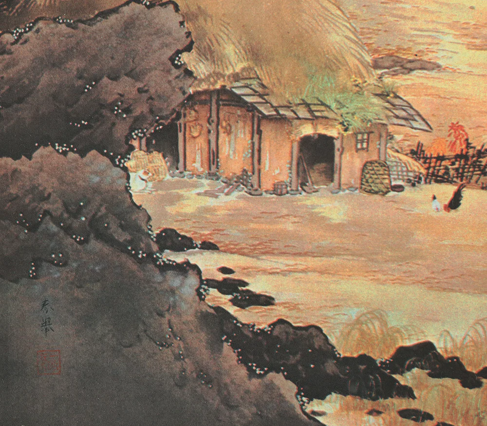 Reproduction Prints 3pcs Important cultural properties Miyamoto Musashi, Yokoyama Taikan, and Yamamoto Shunkyo Japanese art kakejiku kakemono wall hanging scroll with Box A440 - Image 19