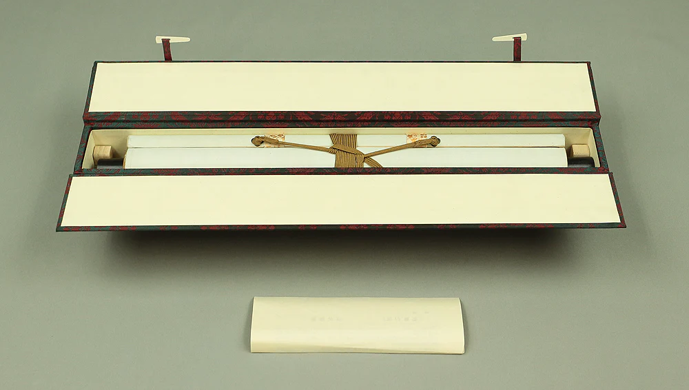 Reproduction Prints 3pcs Important cultural properties Miyamoto Musashi, Yokoyama Taikan, and Yamamoto Shunkyo Japanese art kakejiku kakemono wall hanging scroll with Box A440 - Image 22