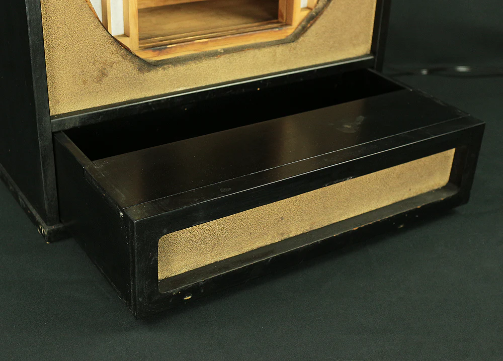 Round Window Shoji Sliding Double Doors Butsudan Buddhist Altar Lighted VA500 - Image 10