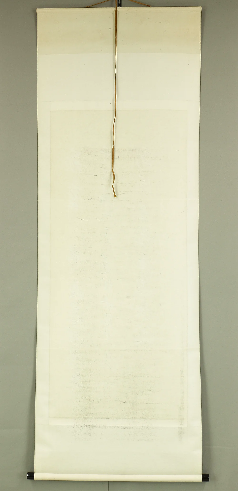 Rubbing Print - 頼山陽 Rai Sanyo (1780-1832) Japanese art kakejiku kakemono wall hanging scroll / Three Lines Calligraphy with Original Box (Tomobako) RC712 - Image 12