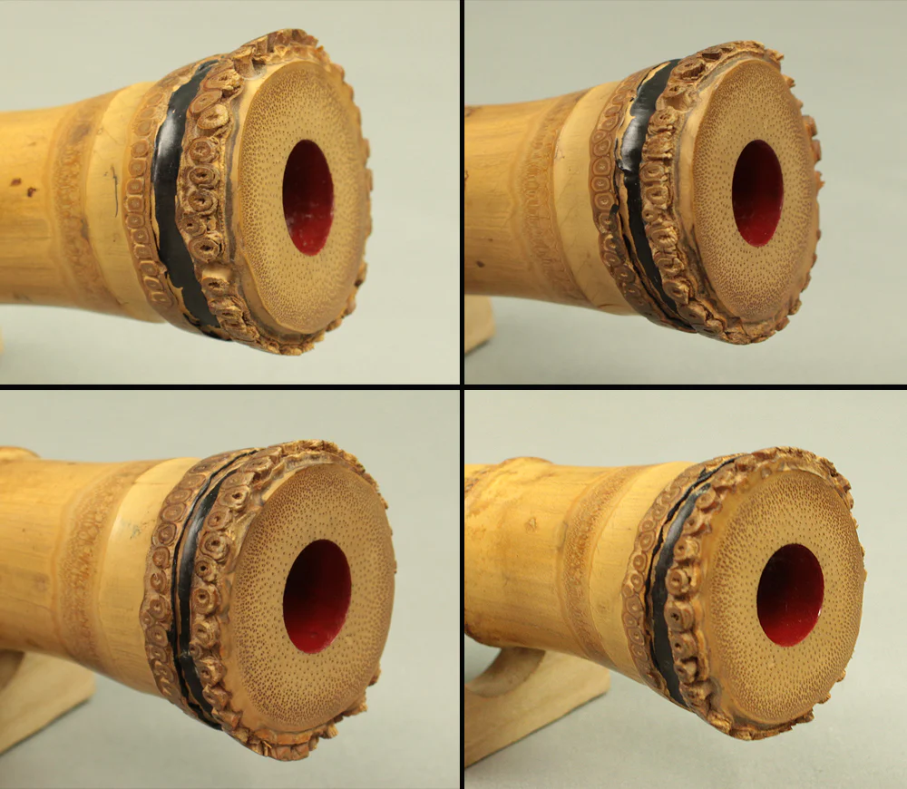 Shakuhachi Bamboo 都山流 Tozan-ryu school 竹仙 Chikusen 18.9" / 48.2cm Japanese traditional musical Instrument S266 - Image 11
