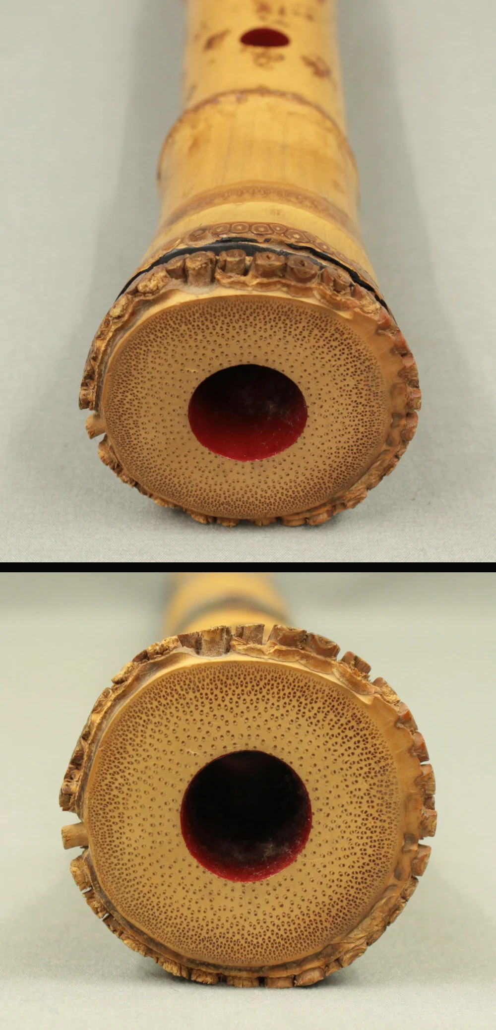 Shakuhachi Bamboo 都山流 Tozan-ryu school 竹仙 Chikusen 18.9" / 48.2cm Japanese traditional musical Instrument S266 - Image 12
