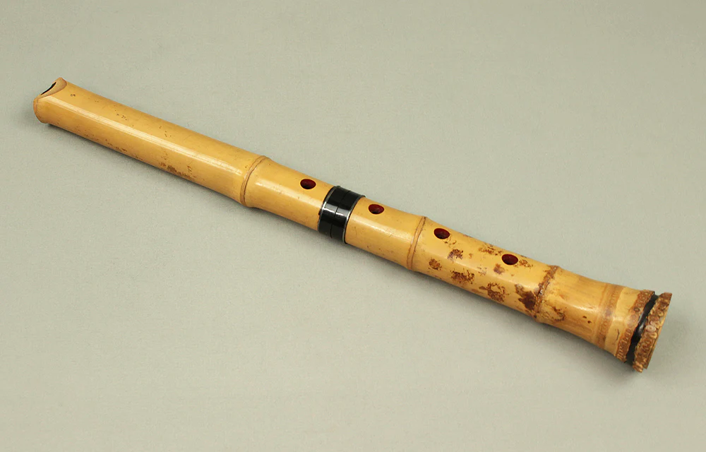 Shakuhachi Bamboo 都山流 Tozan-ryu school 竹仙 Chikusen 18.9" / 48.2cm Japanese traditional musical Instrument S266 - Image 3