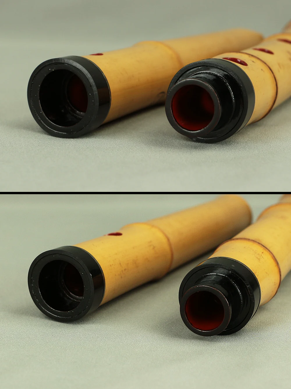 Shakuhachi Bamboo 都山流 Tozan-ryu school 竹仙 'Chikusen' Japanese Traditional Instrument Wind Flute with Cap S260 - Image 10
