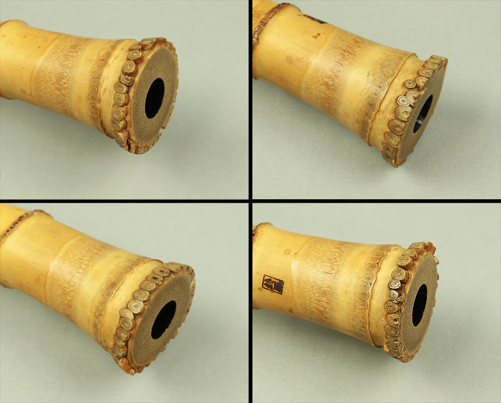 Shakuhachi Bamboo Kinko-ryu school 鈴風 Rinpu Japanese traditional musical Instrument S247 - Image 12