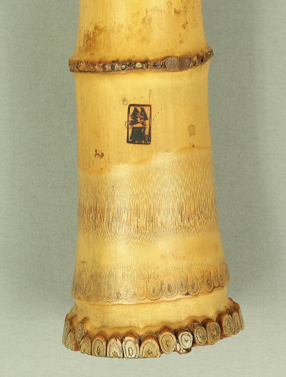 Shakuhachi Bamboo Kinko-ryu school 鈴風 Rinpu Japanese traditional musical Instrument S247 - Image 13