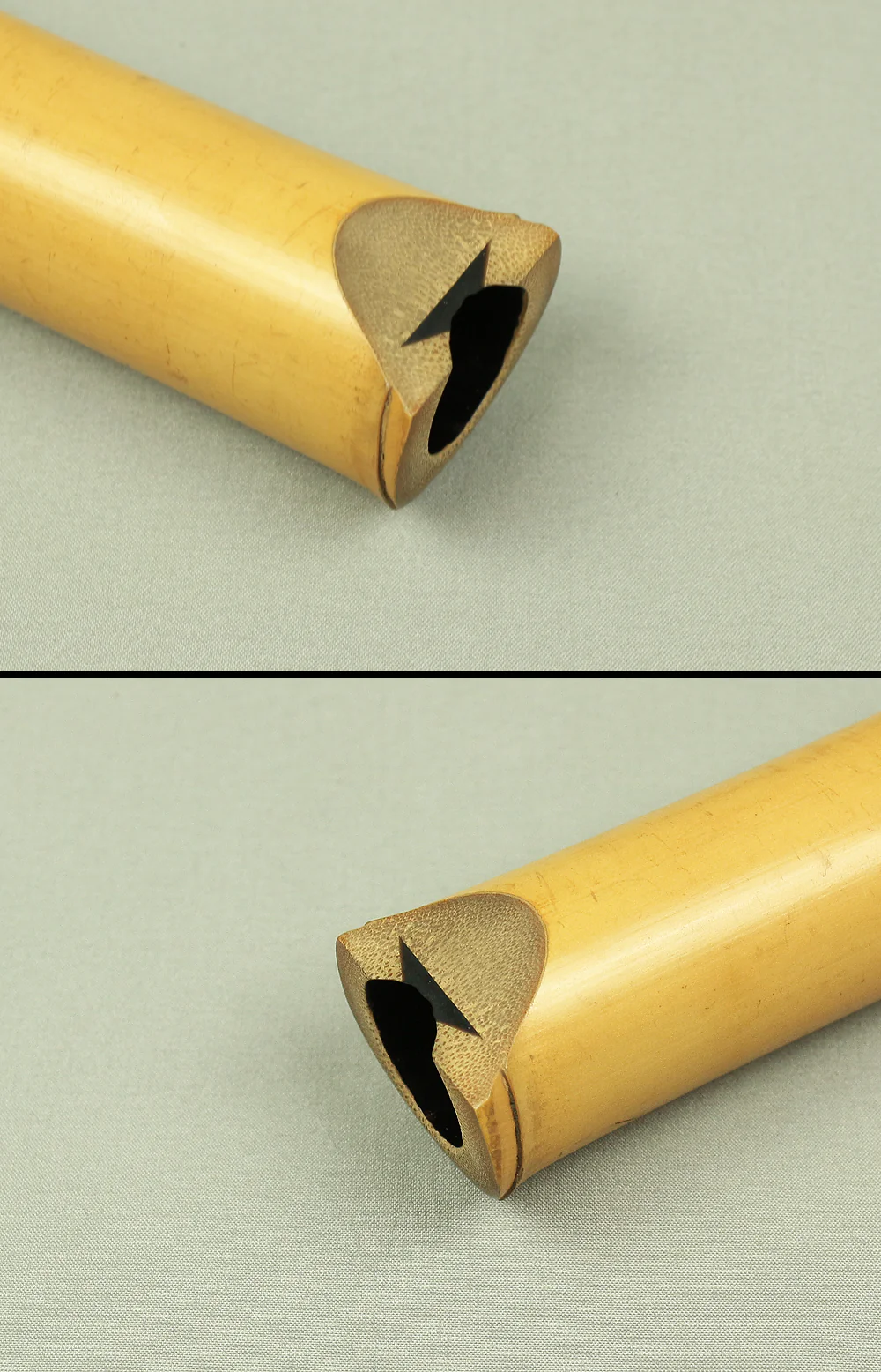 Shakuhachi Bamboo Kinko-ryu school 鈴風 Rinpu Japanese traditional musical Instrument S247 - Image 8