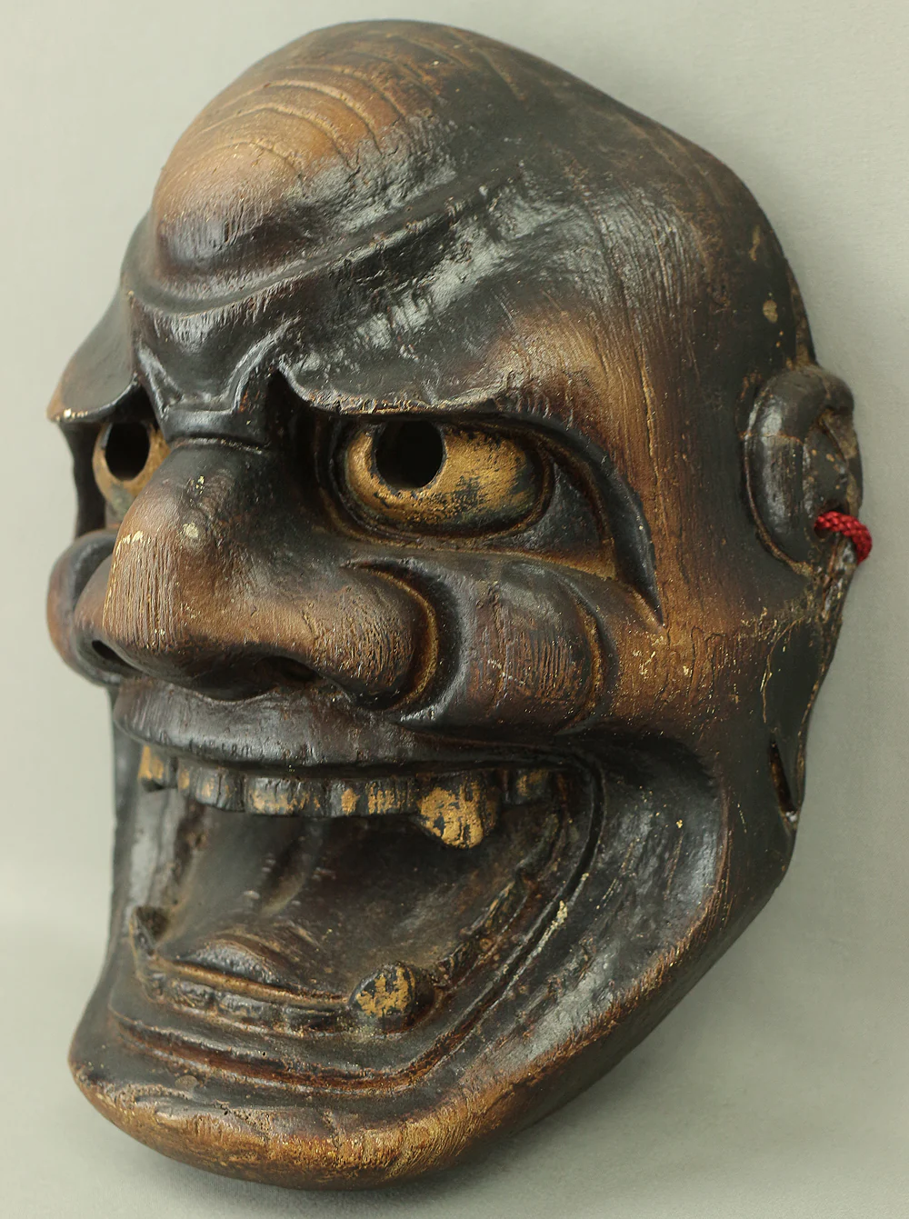 'Shishiguchi' 獅子口 Mask / Japanese Traditional Noh play Resin Carving Mask VA275 - Image 11