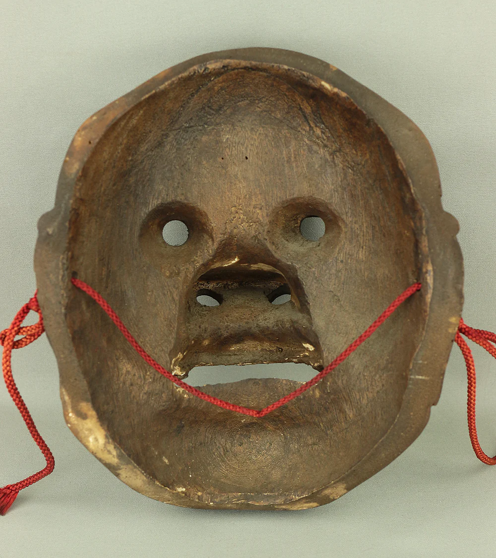 'Shishiguchi' 獅子口 Mask / Japanese Traditional Noh play Resin Carving Mask VA275 - Image 17