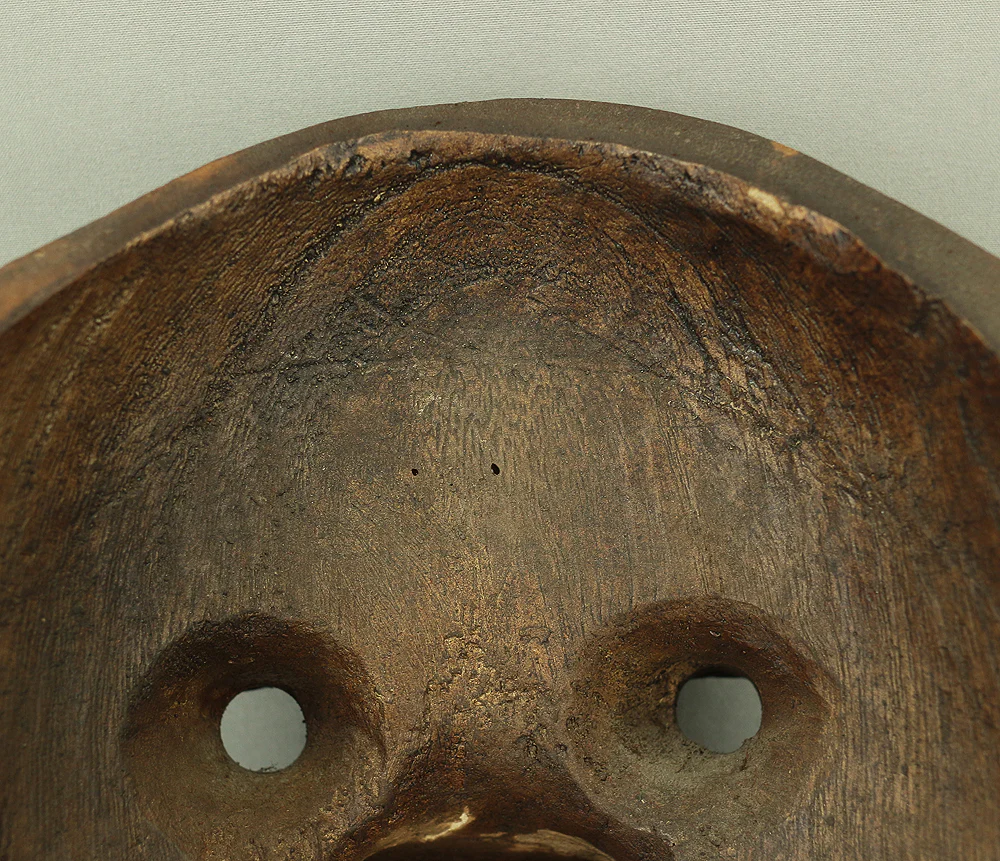 'Shishiguchi' 獅子口 Mask / Japanese Traditional Noh play Resin Carving Mask VA275 - Image 18