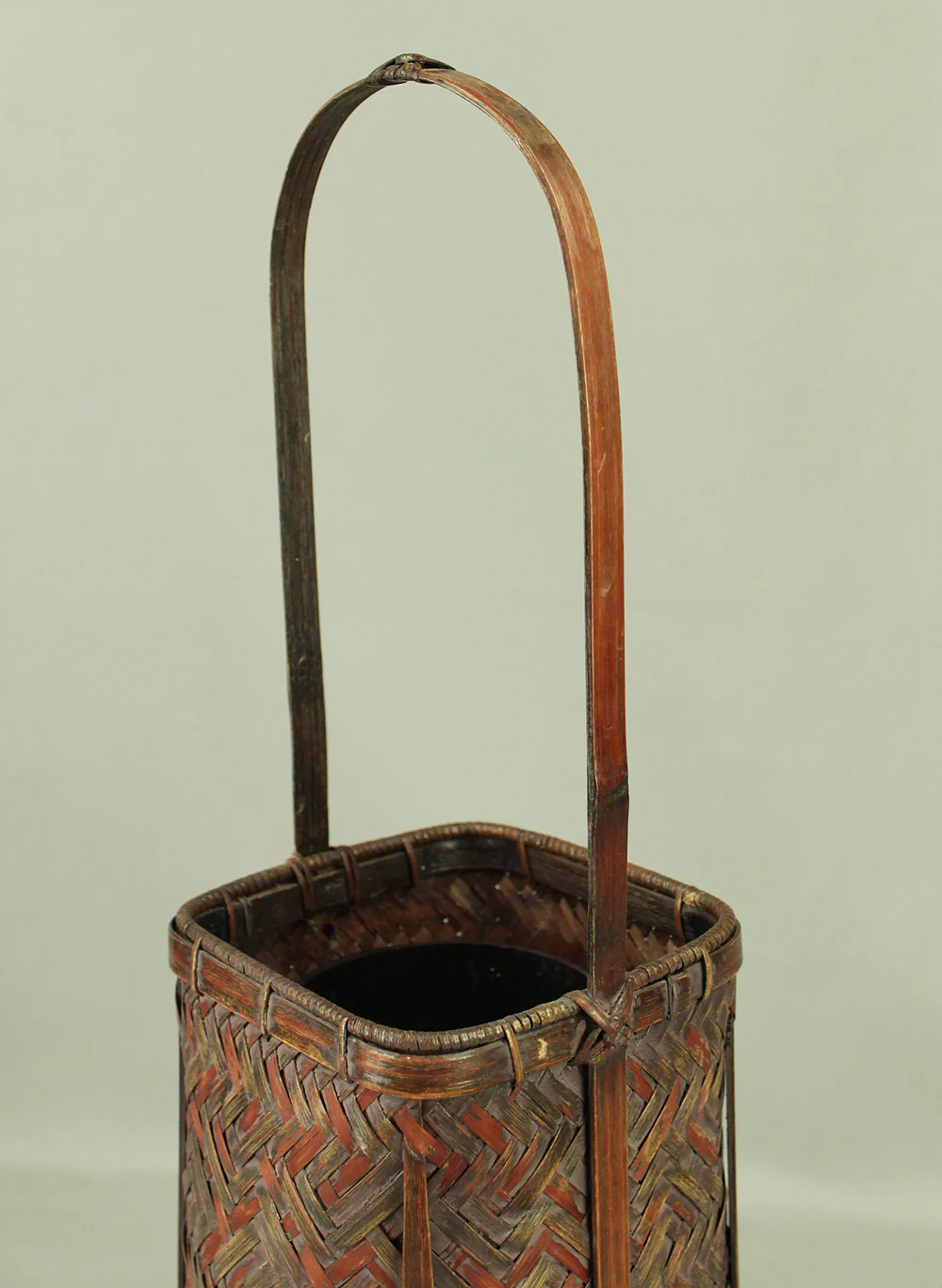 Shounsai 松雲斎 Hanakago - Japanese Bamboo Woven Flower Vase Basket VA444 - Image 13