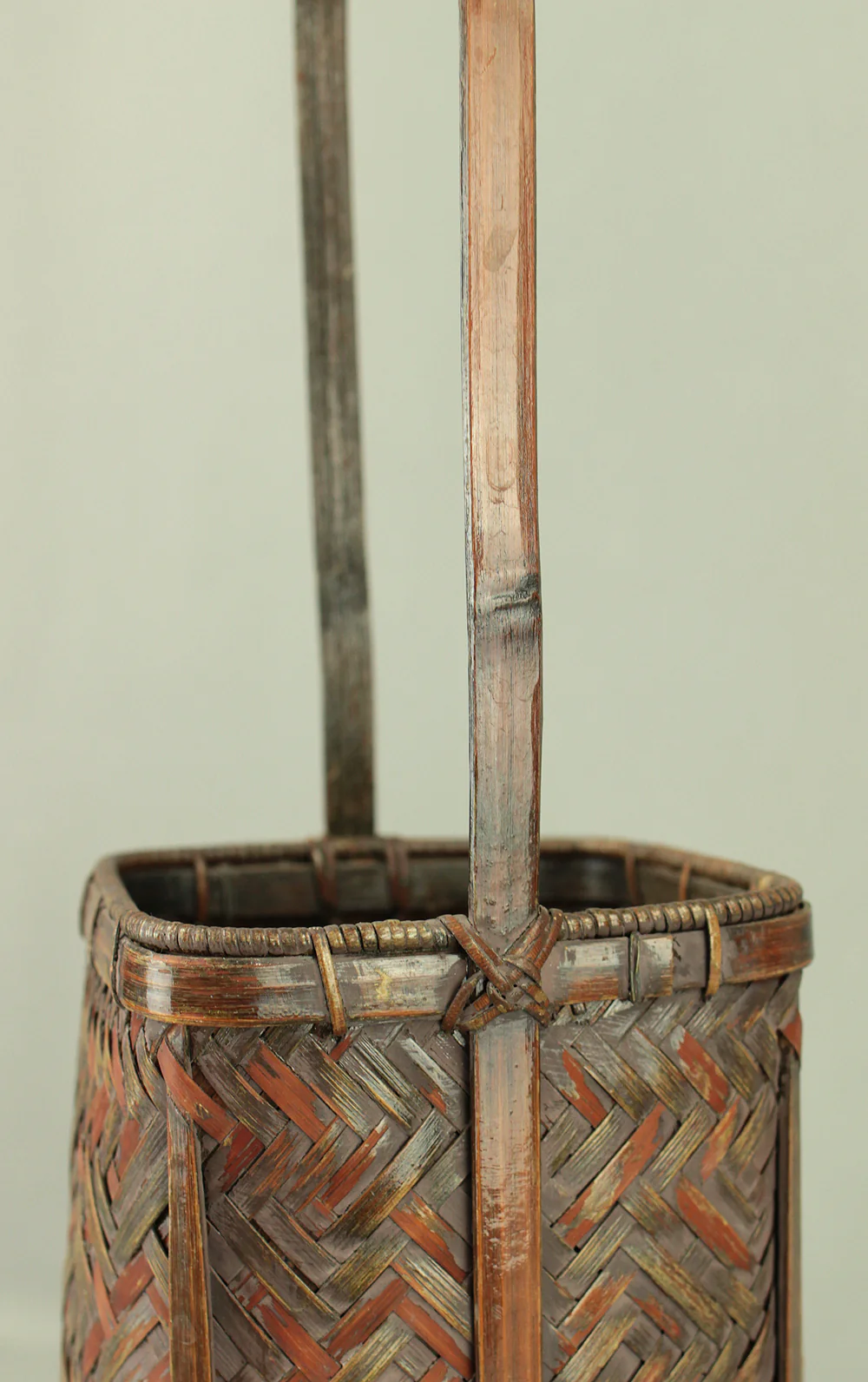 Shounsai 松雲斎 Hanakago - Japanese Bamboo Woven Flower Vase Basket VA444 - Image 15