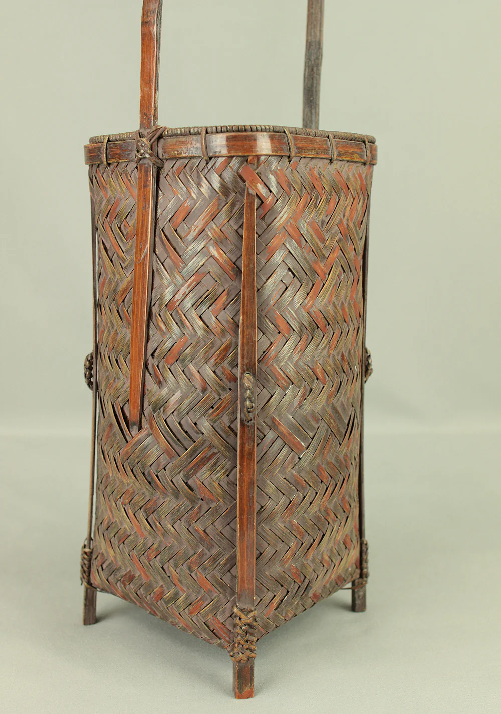 Shounsai 松雲斎 Hanakago - Japanese Bamboo Woven Flower Vase Basket VA444 - Image 18