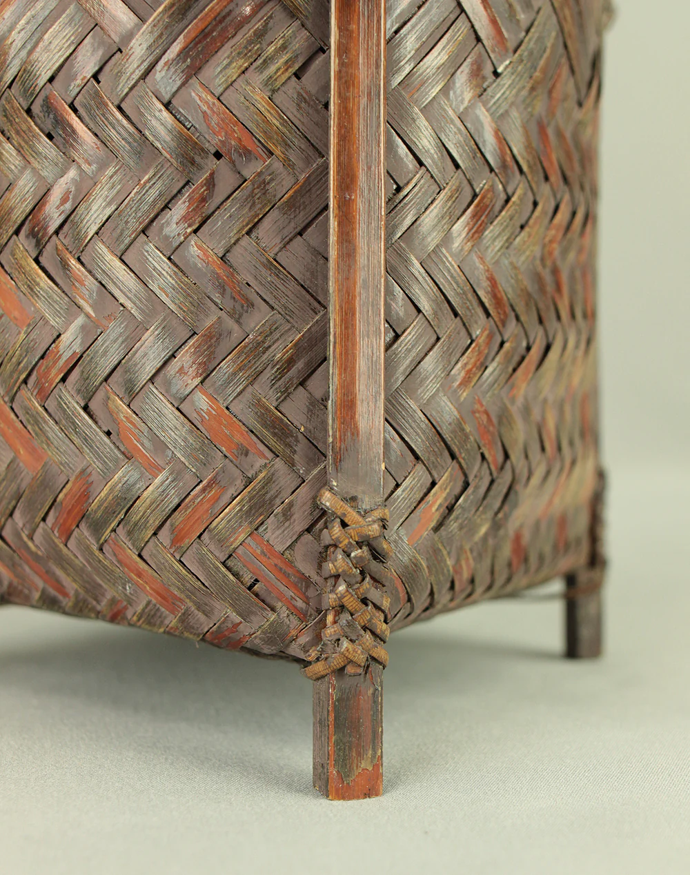 Shounsai 松雲斎 Hanakago - Japanese Bamboo Woven Flower Vase Basket VA444 - Image 20