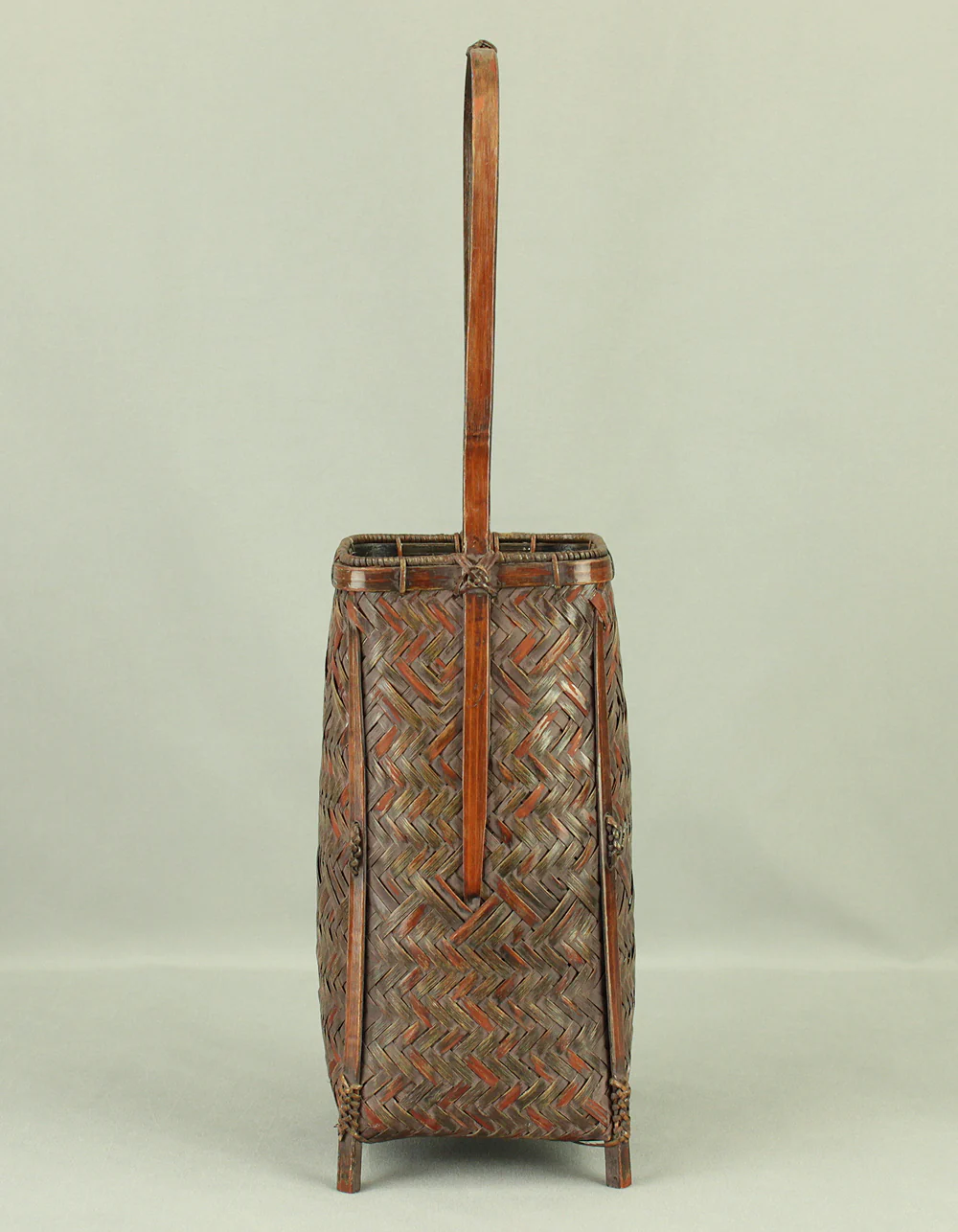 Shounsai 松雲斎 Hanakago - Japanese Bamboo Woven Flower Vase Basket VA444 - Image 4
