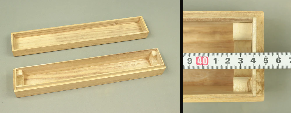 Storage Box for Kakemono Kakejiku Hanging scroll Inside Length 17.3" / 43.9cm BO346