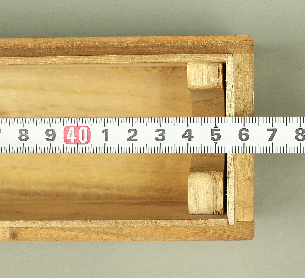 Storage Box for Kakemono Kakejiku Hanging scroll Inside Length 17.8" / 45.3cm BO344 - Image 5