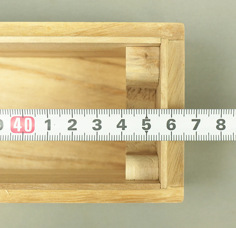 Storage Box for Kakemono Kakejiku Hanging scroll Inside Length 17.9" / 45.5cm BO353 - Image 5