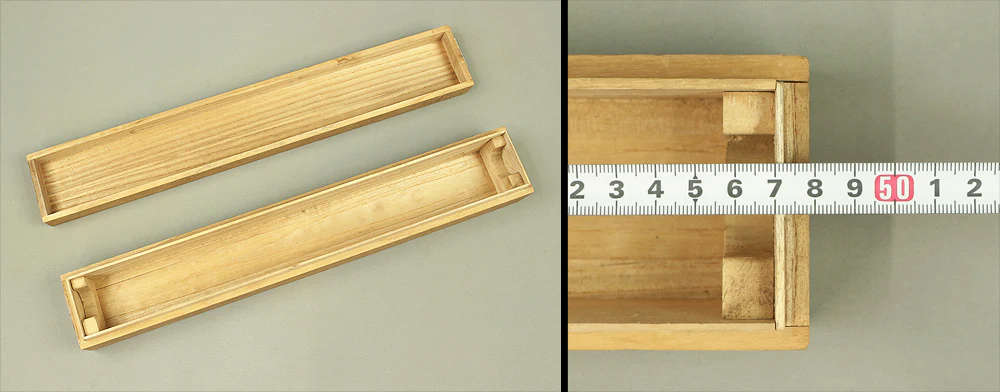 Storage Box for Kakemono Kakejiku Hanging scroll Inside Length 18.5" / 47cm BO377