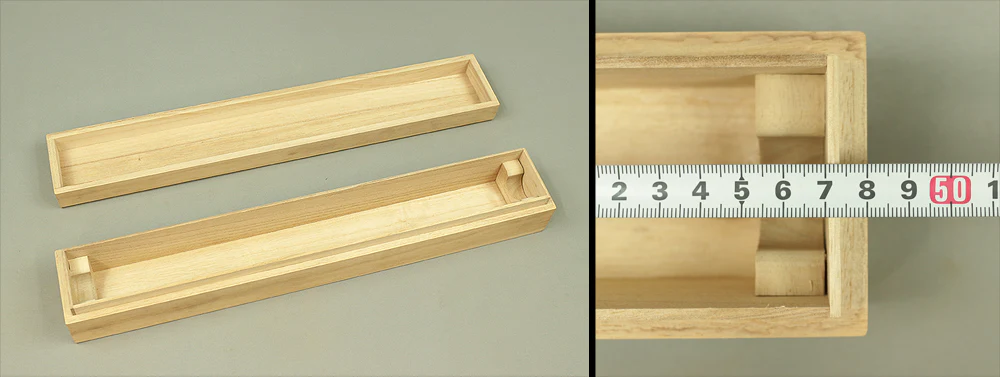Storage Box for Kakemono Kakejiku Hanging scroll Inside Length 18.5" / 47cm BO378