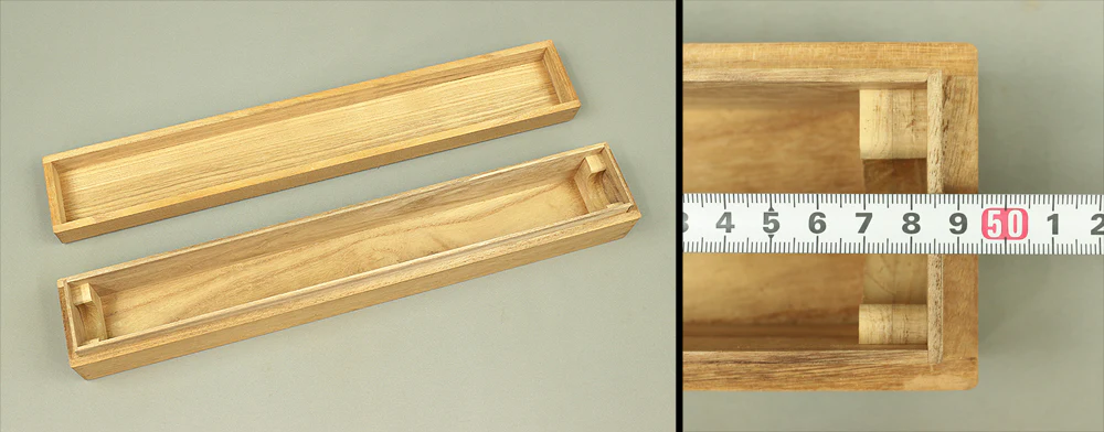 Storage Box for Kakemono Kakejiku Hanging scroll Inside Length 19" / 48.3cm BO391